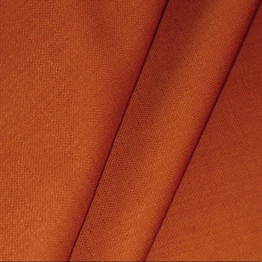 Linen Texture Backed color Autumn Fabric